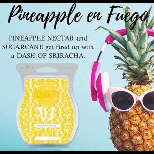 Pineapple en fuego scentsy bar